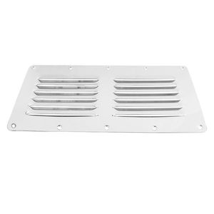 304 Stainless Steel Rectangular Vent Grille 230x115mm For Boat <b>Yacht</b> Use - Product Image 1