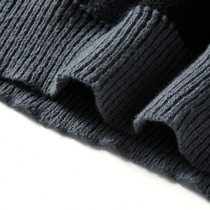 Tùy Chỉnh Người Đàn Ông Của Thường Xuyên Mô Hình Đồ Họa Allover In Gradient Màu Dài Tay Áo Áo Len Giản Dị Lỏng Phù Hợp Đan Áo Len Hàng Đầu - Product Image 2