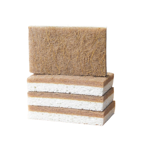 ฟองน้ำสำหรับใช้ในครัวทำจากใยเซลลูโลสและมะพร้าววอลนัทย่อยสลายได้ฟองน้ำเป็นมิตรต่อสิ่งแวดล้อม - Product Image 5