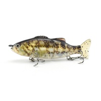 Glide Bait Boîte de pêche Leurres pour bar, truite, brochet, vente en gros de leurres ABS