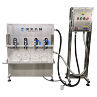 Semi-automatique Anti-Déflagrant Gel D'alcool Liquide Vaisselle Désinfectant pour les mains Piston Machine de Remplissage