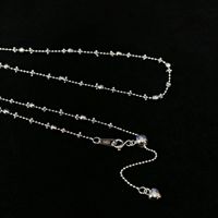 Beadsnice – collier en argent Sterling S925 fait à la main, style féerique, ciel étoilé, chaîne de clavicule, cadeau
