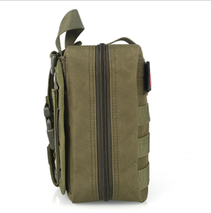 FA03 Camping Hunting Field Cosplay Camouflage <b>Molle</b> First Aid <b>Bag</b> Back Detachable - Product Image 3