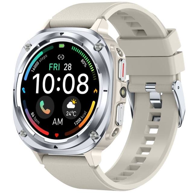 Smart Watch IP68 Waterproof Bluetooth Call 1.39 Inch HD Screen Heart Rate Blood Pressure SpO2 Monitor Fitness Tracker