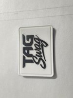 Étiquettes personnalisées en PVC souple 3D avec logo en relief, à coudre sur les vêtements, lavables, en forme de rouleau, pour vêtements, sacs, chaussures, casquettes, bikinis, chapeaux