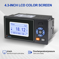 Totalizador de Flujo Industrial GT30XF con Pantalla LCD, Entrada 4-20mA/0-10mA, Protocolo RS232 RS485 Modbus RTU, Alimentación 220VAC/24VDC, OEM
