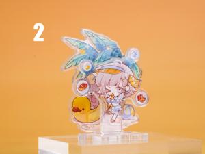 Support en acrylique OEM/ODM <span class=keywords><strong>Danganronpa</strong></span> Chibi – Ensemble de figurines en acrylique Nagito, Hajime, Chiaki – Décoration Scène de Plage - Product Image 6