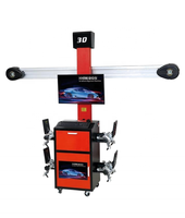 Machine d'alignement de roues 3D professionnelle à double écran, système d'alignement de roues mobile pour ateliers de réparation de pneus