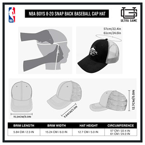 <span class=keywords><strong>Casquette</strong></span> <span class=keywords><strong>Snapback</strong></span> officielle <span class=keywords><strong>NBA</strong></span> pour jeunes, 8-20 ans, logo d'équipe brodé en 3D, camouflage, chapeau sportif - Product Image 4