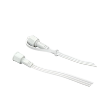 Adaptateur mâle étanche IP67 Xinglin M13 12V pour éclairage LED extérieur, avec capuchon anti-poussière à 3 broches et 3 conducteurs, câble en cuivre
