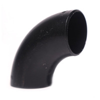 Codo de 90 Grados de Acero al Carbono de 16 mm, Soldado a Alta Presión, Precio de Fábrica