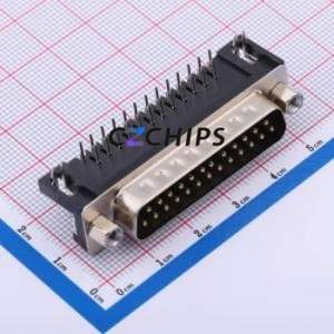 D-SUB-DR-25MKSM D-Sub/VGA Connector Through hole Component (THT) Connector ( Total Number of PINs: 25P ) - Product Image 1
