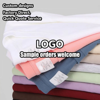 T-shirts unisexes vierges 100 % coton de haute qualité, coupe décontractée classique, avec logo personnalisé sérigraphié et emblème imprimé pour hommes