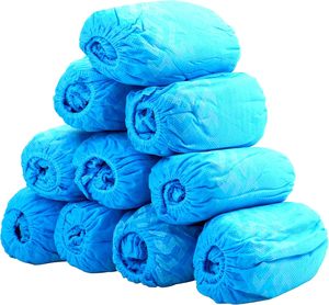 Medizinische Schuh überzüge Einweg-rutsch feste Übers chuhe Anti-Rutsch-hygienische rutsch feste Schuh abdeckung Langlebige Schutzs tiefel abdeckungen - Product Image 4