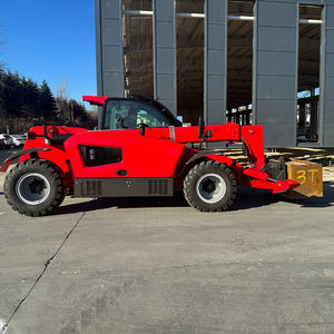 Carretilla elevadora telescópica con motor diésel EPA con brazo de 13M, carretilla elevadora telescópica de carga de 10 toneladas, manipulador telescópico 4WD - Product Image 3