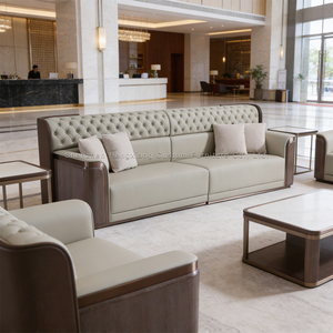 <span class=keywords><strong>Canapé</strong></span>-lit d'angle en <span class=keywords><strong>cuir</strong></span> <span class=keywords><strong>microfibre</strong></span> de style italien moderne, avec cadre en bois et éponge, personnalisable pour appartement, hôtel, bureau, villa - Product Image 2