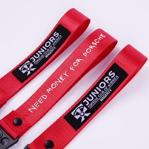 Hot Deal Longe d'enseignant en nylon multifonction avec logo <span class=keywords><strong>Lanière</strong></span> de <span class=keywords><strong>téléphone</strong></span> portable personnalisée Longes de cartes tissées - Product Image 4