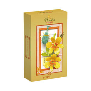 Blocs <span class=keywords><strong>de</strong></span> construction éducatifs DIY pour enfants, 314 pièces, fleurs, cadre photo, combinaison, <span class=keywords><strong>exposition</strong></span>, puzzle en plastique - Product Image 2
