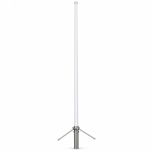 Antenne extérieure de station de base en fibre de verre et acier inoxydable BC100 134-174 MHz VHF 1,7 m 4,5 dBi pour répéteur radio - Product Image 1