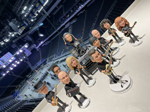 Figurine Bobblehead Personnalisée <span class=keywords><strong>du</strong></span> Groupe E Street Band, Cadeau de Collection en Résine Personnalisé Bruce Springsteen pour les Amateurs de Musique - Product Image 4