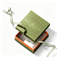 Boîte cadeau personnalisée avec couvercle et base, boîte rigide gaufrée avec couvercle, boîte d'emballage en papier avec logo personnalisé pour produits de luxe de marque