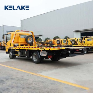 HOWO New Energy Wrecker Tow <b>Truck</b> 8T Road Recovery Vehicle <b>Flatbed</b> Tilt for Car & Light <b>Truck</b> Rescue| High Efficiency Durable Qu - Product Image 5