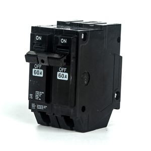 Disjoncteur hexagonal THQL21100 2 pôles 60A 120/240V miniature RCBO pour usage domestique - Product Image 1