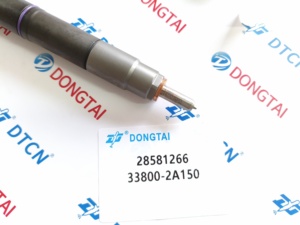 コモンレール射出インジェクター28581266 33800-2A150 338002A150,ヒュンダイ起亜用オリジナルの自動車スペアパーツ - Product Image 4