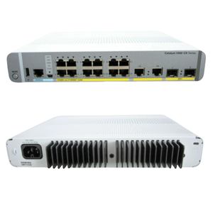 WS-C3560CX-12PD-S 16-Port Compact Enterprise Switch with 12 PoE Uplink Ports 4x Gigabit <b>Ethernet</b> 2x 10Gb-for Small Business - Product Image 1