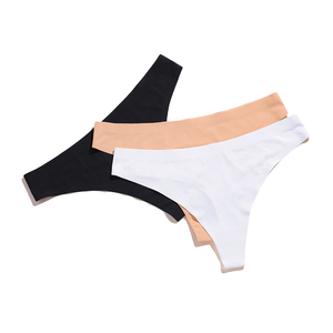 Slip a perizoma da donna a vita media, tinta unita, antibatterico, confezione da 1 - Product Image 3