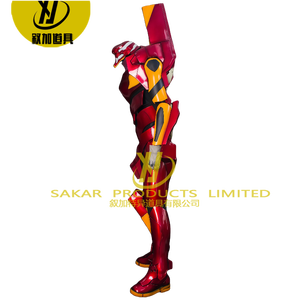  <span class=keywords><strong>Evangelion</strong></span> 01 คุณภาพสูงแบบสั่งทำพิเศษ &amp;   ชุดคอสเพลย์ตัวละครอนิเมะ 02 ชุด พร้อมเสื้อและกางเกงสำหรับการแสดงในงานอีเว้นท์ - Product Image 5