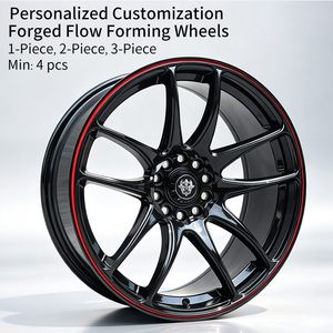 Ruedas FLowtone, Amplio Inventario, 5 Orificios, 18 Pulgadas, 5x114.3, Llanta de Aleación Fundida, Rueda de Repuesto, Color Negro Mate, Llantas para Automóvil - Product Image 2