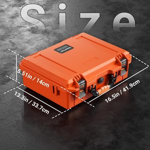 Étui rigide Premium en PP pour Starlink Mini, protection antichoc, sac de transport étanche IP67 pour Starlink Mini avec double boucle de verrouillage - Product Image 2