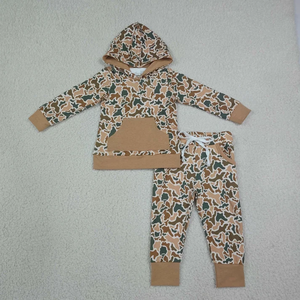 Ensemble de vêtements pour bébés garçons, style western, sweat à capuche et pantalon de jogging, vêtements pour enfants - Product Image 4