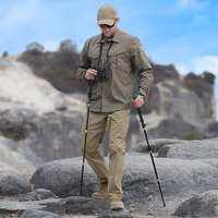 Chemise de travail tactique légère à manches longues Emersongear pour hommes, vêtements d'extérieur, protection UV, cargo