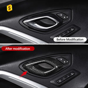 Cadre de poignée de porte intérieure en Fiber de carbone véritable ES pour <span class=keywords><strong>Camaro</strong></span> 2016 2017 2018 2019 2020 2021 <span class=keywords><strong>2022</strong></span> 2023 - Product Image 5