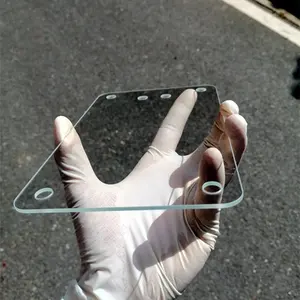 Закаленное ультрабелое прозрачное небольшое прозрачное стекло с AR-покрытием для камеры на заказ