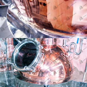 <span class=keywords><strong>100</strong></span> <span class=keywords><strong>l</strong></span> <span class=keywords><strong>cuivre</strong></span> distillerie de whisky partie mini équipement de distillation domestique distillateur d'alcool - Product Image 6