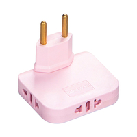 EU 4.8MM sortie convertisseur de puissance rotation chargeur prise murale adaptateur séparateur convertisseur prise un à trois Conversion de puissance