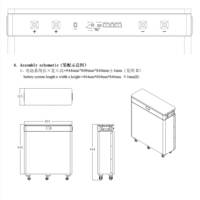 Batterie solaire hybride lithium-ion UCAN 51,2 V 600 Ah 30 kWh pour réseau et hors réseau, garantie 10 ans, empilable, 20-30 kW