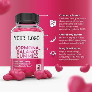 วิตามินเสริมสุขภาพสำหรับผู้หญิง PrivateOEM ช่วยปรับสมดุลฮอร์โมน ด้วยสารสกัดตงไคว วิตามินบี6 ปราศจากน้ำตาล สำหรับผู้ใหญ่  แบบวีแกน บรรจุ 60 เม็ด - Product Image 3