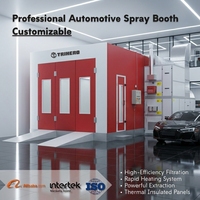 Trihero – Meilleur prix, vente directe usine, cabine de peinture automobile électrique/diesel personnalisable de haute qualité, salle de peinture de base pour l'entretien automobile