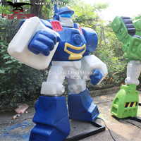 Modèle de robot personnalisé en métal transformé de grande taille parc d'attractions intérieur pour enfants en vente dans les centres commerciaux parcs d'aventure
