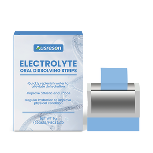 Tiras de Electrolitos OEM con Colágeno, BCAA y Vitamina C, Disolución Rápida, Suplemento Energético, Tiras de Electrolitos en Película Oral - Product Image 2