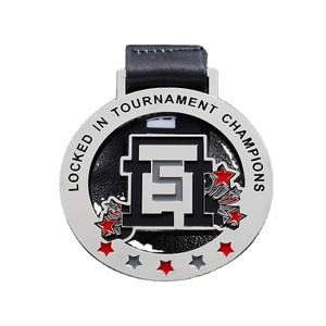 Medalla de Bádminton Personalizada YUESHEN, de Aleación de Zinc con Acabado Niquelado, Medalla de Premio con Cinta, Fundición a Presión - Product Image 2