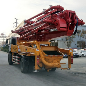 ZLIN Diesel Engine Motor Concrete Pump Truck 33m-50m Boom High Efficiency 163m/h Productivity 47m Vertical Reach Competitive - Product Image 6