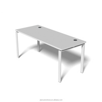 Bureau de travail personnalisé pour 2 personnes, table de travail avec structure en acier carbone pour bureau à domicile ou espace de travail du personnel