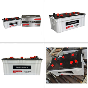 Batterie de camion TOKUSHIMA 190H52 12V 200Ah à bon <span class=keywords><strong>prix</strong></span>, batterie automobile pour démarrage de voiture, fournisseur de batteries au plomb-acide - Product Image 1