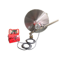 Haute Fréquence Électrique Béton Brique En Aluminium Mitre 1600mm 18kw Lame Cutter Béton Mur Scie Machine De Découpe