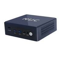 Mini PC NUC N100, 8G DDR4 3200Mhz, de Bolsillo, Doble Lan 12V, 4K Gaming, 128G USB, Varios Modelos Nuevos, Mini Ordenador con SSD